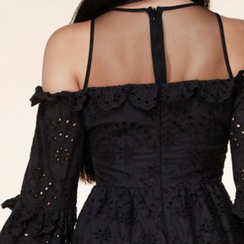 34 - EYELET MINI DRESS - Picture 7 of 10